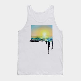 Original Painting "The Sun Arises and Ocean Emanates" Tank Top